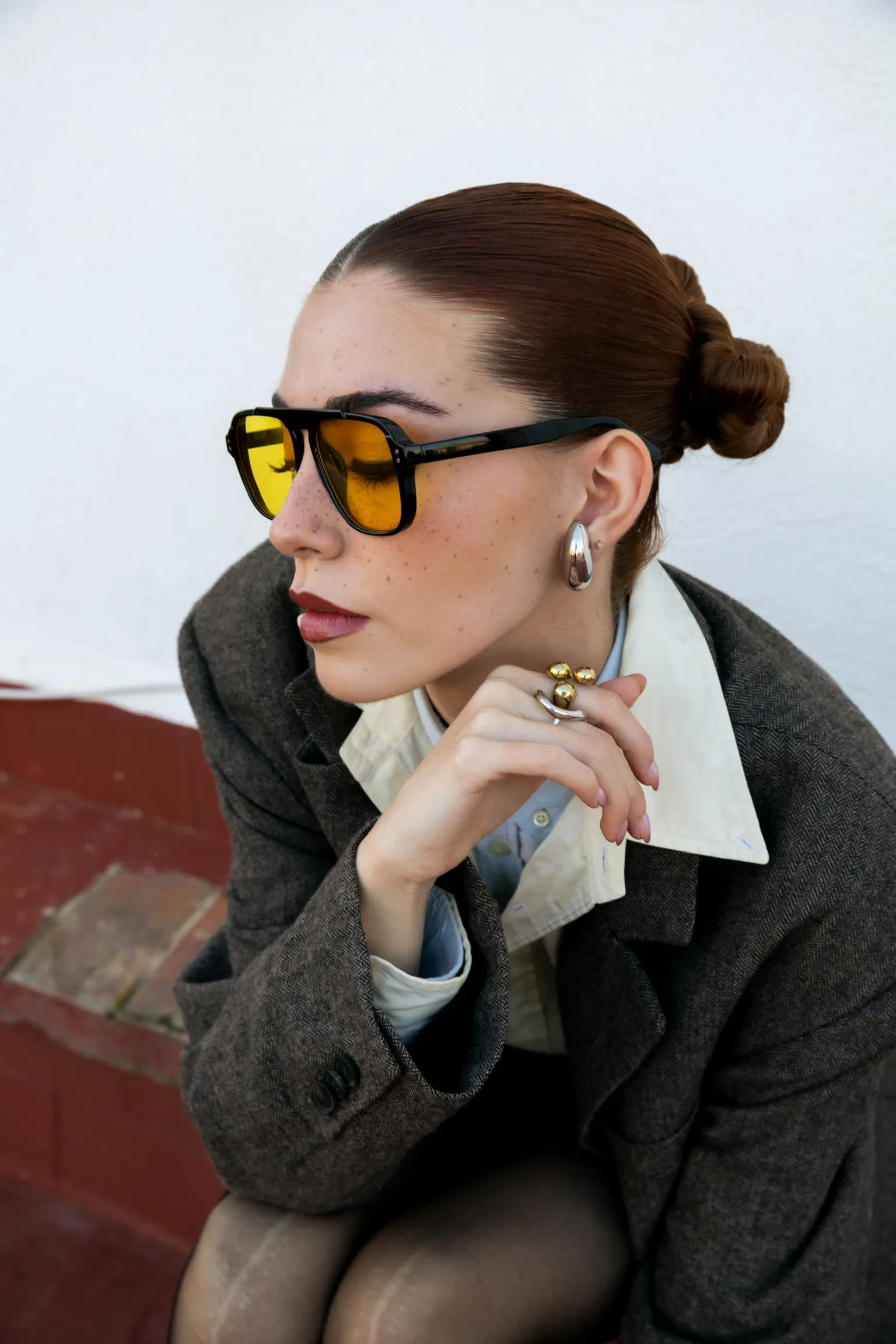 Ana — primer plano beauty editorial