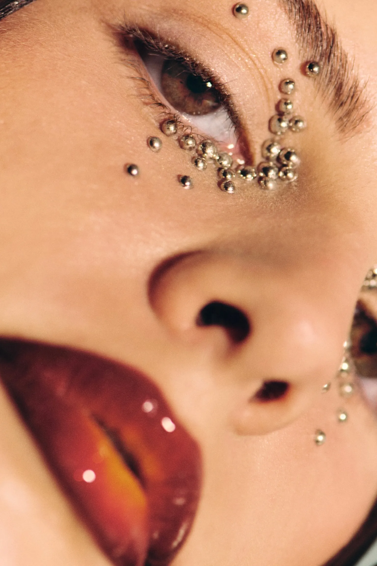 Sesión de belleza TFM — retrato beauty editorial